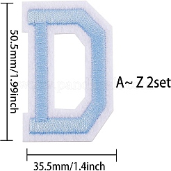 Компьютеризированная вышивка ткань железа на патчи DIY-GF0002-18A