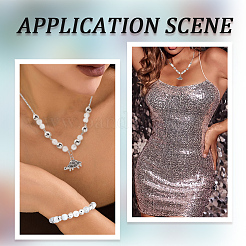 400шт 2 стиля пластиковые бусины ccb CCB-PA0001-16