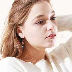 2 нитка прозрачные стеклянные бусины нити&nbsp;GLAA-HS0001-12B