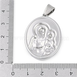 Pendentifs en acier inoxydable 304&nbsp;LS-STAS-M103-01AS-02