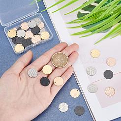 40 шт. 4-цветные подвески из нержавеющей стали с вакуумным покрытием PVD STAS-PH0003-88