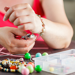 10 шт. латунные подвески-коннекторы со стразами&nbsp;KK-GO0002-17