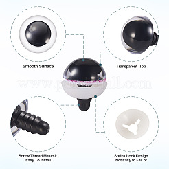 40 набор 10-х цветных пластиковых глаз FIND-TA0003-88