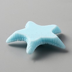 Кабошоны из непрозрачной смолы на тему океана&nbsp;CRES-WH0013-13A