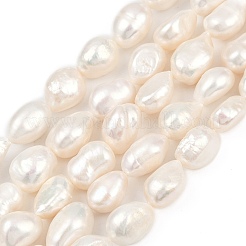 Нити из натурального культивированного пресноводного жемчуга PEAR-P064-20M-03A