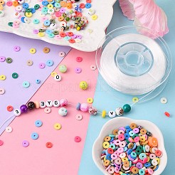 Плоская эластичная кристаллическая струна&nbsp;EC-G002-0.8mm-14