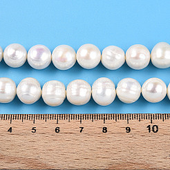 Нити из натурального культивированного пресноводного жемчуга PEAR-N016-11A