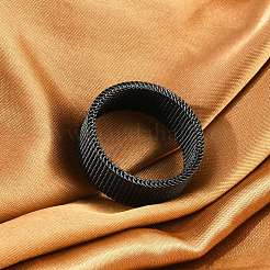 201 перстень из нержавеющей стали&nbsp;RJEW-H242-01D