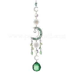 Стекло каплевидное окно висит ловцы солнца&nbsp;HJEW-JM04518