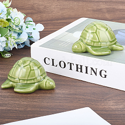 Керамический орнамент в виде морской черепахи DJEW-WH20816-001C