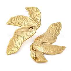 Pendientes de acero inoxidable 304 para mujer&nbsp;EJEW-B110-01G-01
