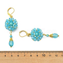 Ohrhänger aus Edelstahl 304 mit Klapphebel&nbsp;EJEW-MZ00734-03
