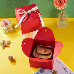 10 комплект квадратных бумажных подарочных коробок&nbsp;CON-TA0001-11C