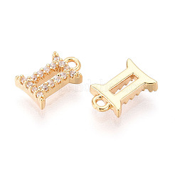 Ottone micro spianare fascino zirconi&nbsp;KK-N263-148J-G