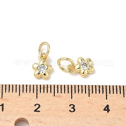 Латунные микро проложить кубического циркония подвески&nbsp;KK-C104-20G