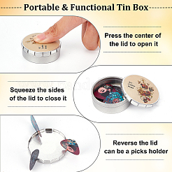 Медиатор из художественной пластмассы AJEW-WH0277-83