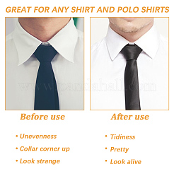 Наклейка для формирования воротника рубашки из ПВХ&nbsp;FIND-CP0002-93A