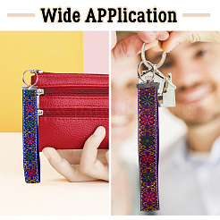 3шт. подвеска из полиэфирной ленты&nbsp;HJEW-TAC0065