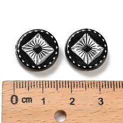 Непрозрачные акриловые бусины MACR-K359-55B