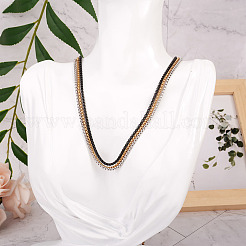 6м 3 цвета вакуумное покрытие pvd венецианские цепи из нержавеющей стали 304 CHS-TA0001-23