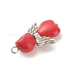 Хэллоуин окрашенные синтетические бирюзовые подвески PALLOY-JF01598-02