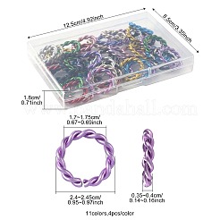 44 шт. 11-х цветные алюминиевые быстроразъемные соединения ALUM-FS0001-01