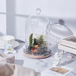 Couvertures de dôme de cloche de verre&nbsp;AJEW-WH0460-033A
