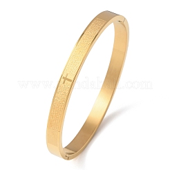 Шарнирные браслеты из нержавеющей стали 304 для женщин&nbsp;BJEW-B161-10G