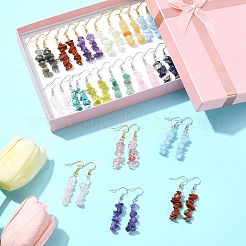 Природные и синтетические Gemstone болтающийся EJEW-FS00056