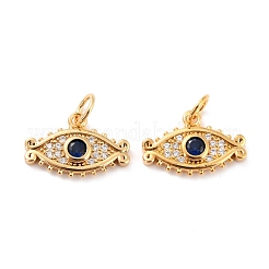 Латунные подвески из кубического циркония с микропаве KK-D065-06G