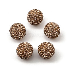 Pave disco бусины&nbsp;LS-RB-Q195-14mm-246