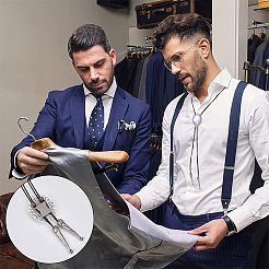 12 шт. 3-х стильный наконечник для шнура из сплава FIND-FH0005-92