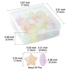 Светящиеся акриловые бусины OACR-FS0001-39