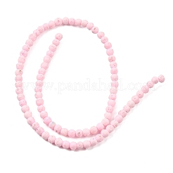 Colliers de perles de lave synthétiques teintées&nbsp;GG-CBAAE19-05A