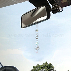 3 шт. подвесные украшения из стекла и сплава&nbsp;HJEW-DR00114