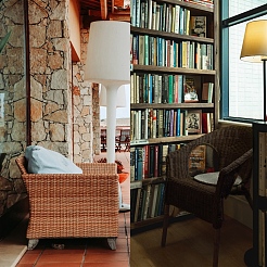 Пэ пластик имитация ротанга плетение&nbsp;KY-SZ0001-12E