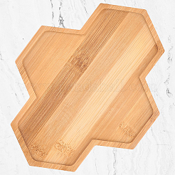 Sottovaso in bambù per vasi da fiori succulenti&nbsp;AJEW-WH20076