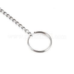 Естественно розового кварца большие кулоны X-G-N333-008C