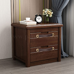 6 комплект ручек для ящиков из искусственной кожи двух цветов DIY-GF0006-72