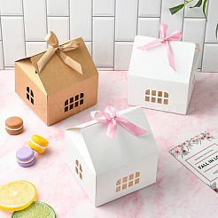 20 набор подарочных коробок для хранения ювелирных изделий из бумаги в форме домика 2 цветов&nbsp;CON-CJ0001-23