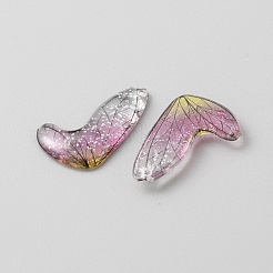 Pendentifs en résine transparente de couleur dégradée&nbsp;RESI-TAC0019-06B