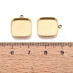 Cabochon-Anhängerkomponente aus Edelstahl 304&nbsp;STAS-Q113-21A-G