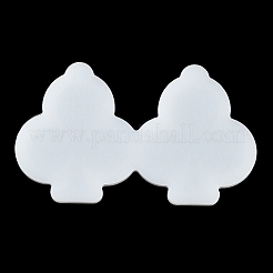 4 Stück 4-Stil-Spielkarten-DIY-Anhänger-Silikonformen-Set&nbsp;DIY-A046-01