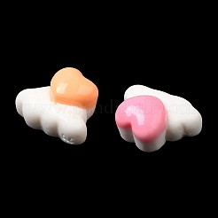 Мультяшные непрозрачные кабошоны из смолы RESI-C039-04D
