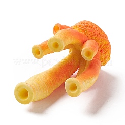 Украшения из искусственного коралла из смолы&nbsp;DJEW-G026-06B