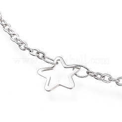 Ножные браслеты из нержавеющей стали 304&nbsp;AJEW-M026-06P