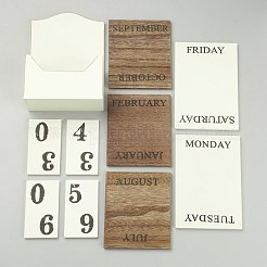 Bloc de calendrier&nbsp;AJEW-H130-01A