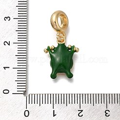 Стойка металлизированный сплав зеленая эмаль европейские подвески PALLOY-P307-17G