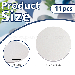 Круглые алюминиевые листы&nbsp;LS-AJEW-WH0695-047P-A