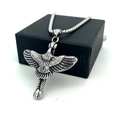 Винтажные хип-хоп подвески в виде орла из нержавеющей стали 304 для мужчин и женщин.&nbsp;ZO0098